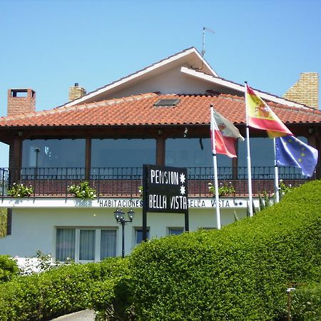 Pensión Bella Vista Cóbreces Exterior foto